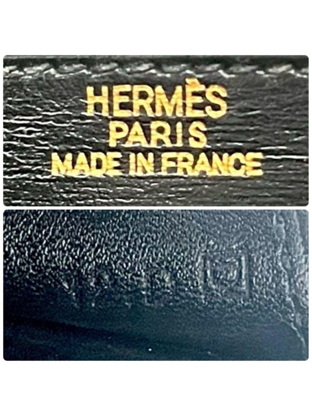 Hermes Bearn Classic Box Calf Black Wallet - Picture 9 of 10